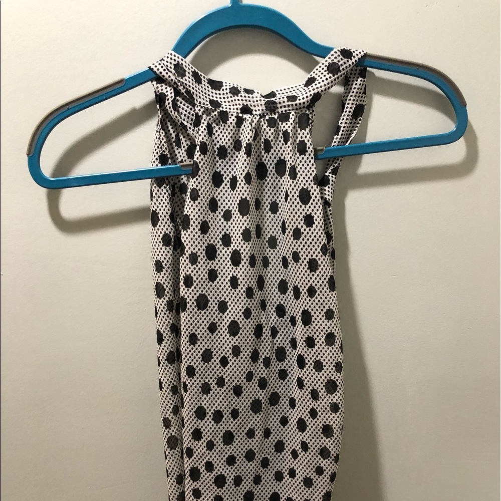 Polka dot blouse